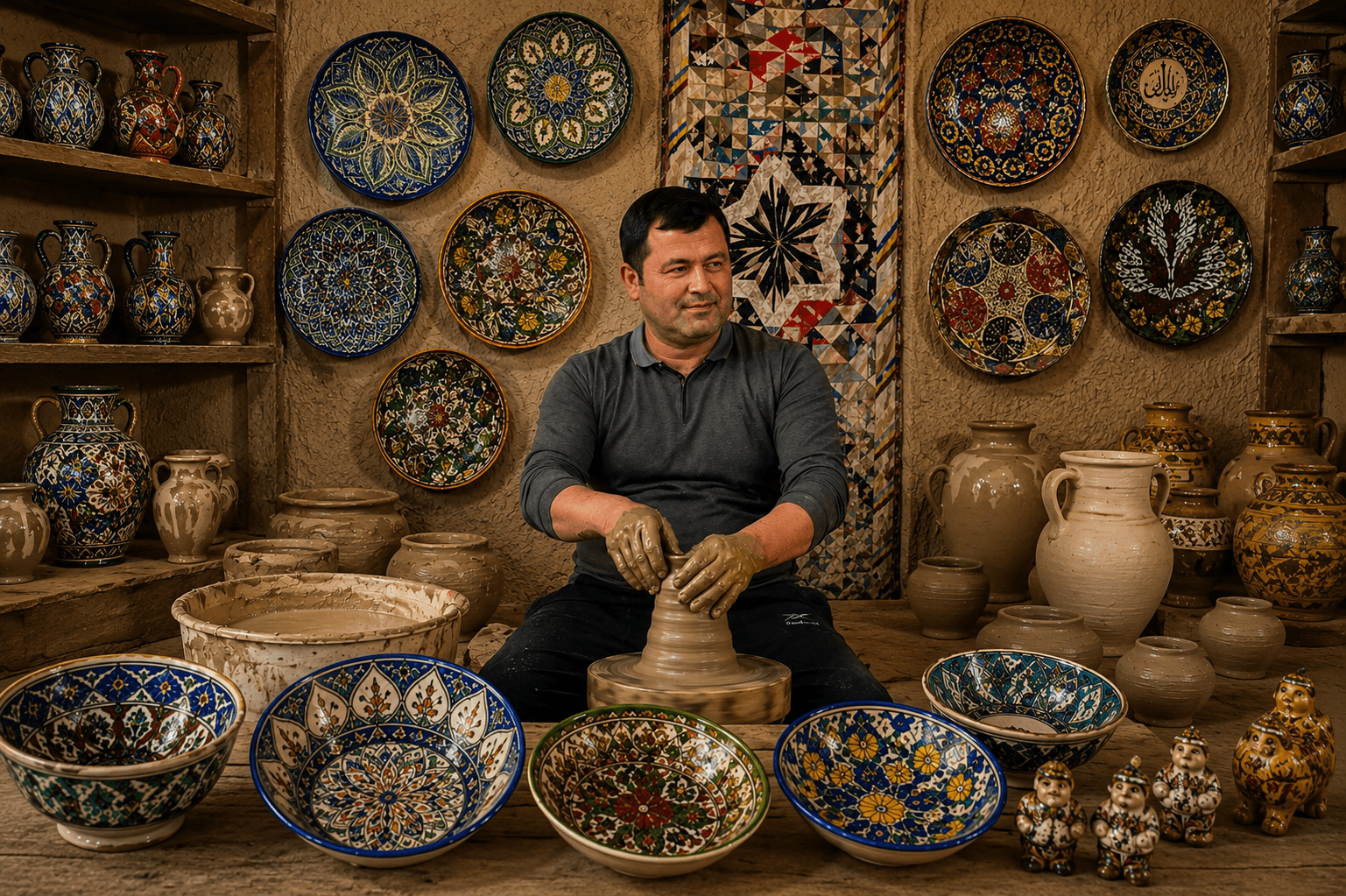 Bukhara • Gijduvan • Samarcanda