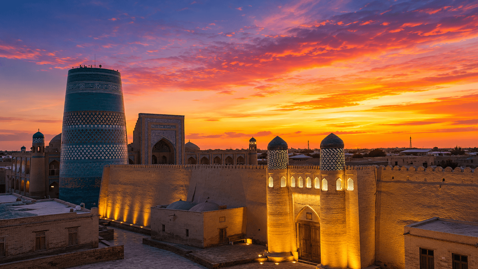 Tashkent • Urgench • Khiva