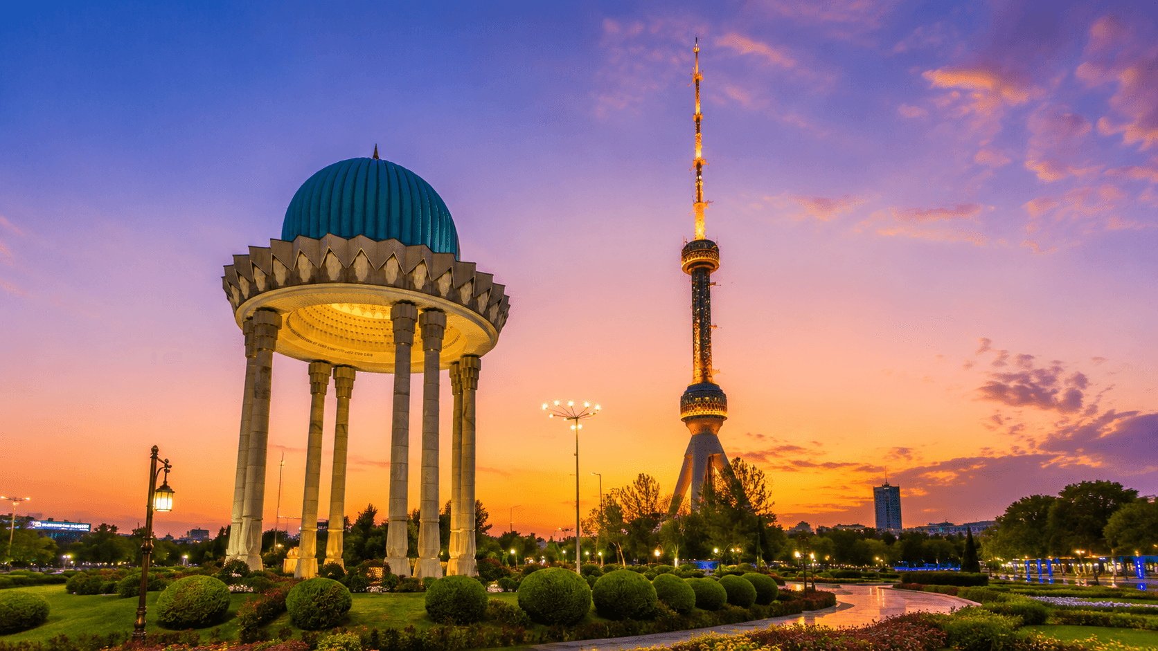 Arrivo a Tashkent